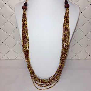 Multi strand Beaded necklace ❤️